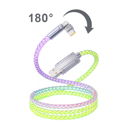 120W Colourful Fast Charging Cable