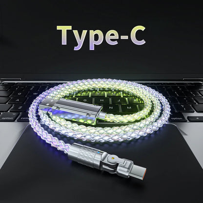 120W Colourful Fast Charging Cable